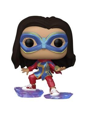 Funko Pop! Ms. Marvel 1084 Studios Bobble-Head Figurine Disney Amazon Exclusive